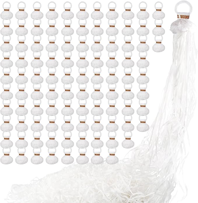 No Mess Streamers 100pack, Hand Throw Party Poppers No Mess by Slofunife