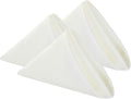 Cloth Napkins 17x17 inch Washable Polyester Dinner Napkins Soft Table Napkins by Cupuamon