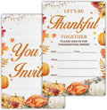 Thanksgiving Party Invitations, Fall Pumpkins Friendsgiving Thanksgiving Dinner by RNYJJ