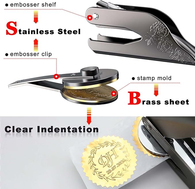 Book Embosser Personalized - Image 3