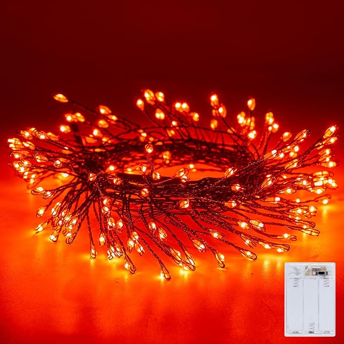 Minetom Fairy Lights Battery Operated, String Lights Waterproof Silver Wire 5 by Minetom