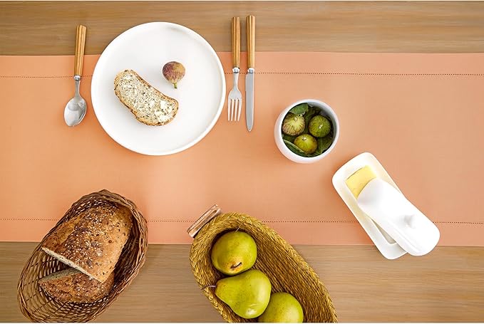 Solino Home Cotton Linen Table Runner 36 Inches - Image 5