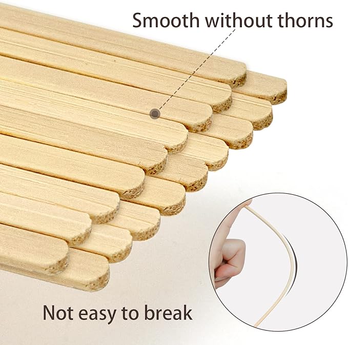 Bamboo Coffee Stirrers Individually Wrapped 500 Count, 7 inch Coffee Stir Sticks - Image 4