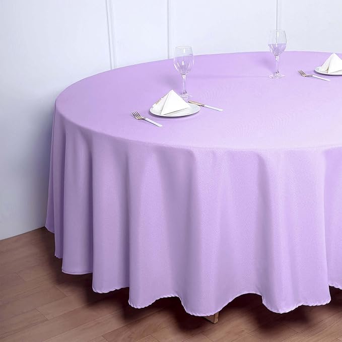 Efavormart Round Tablecloth, 108 Inch Stain & Wrinkle Resistant Washable Table - Image 9