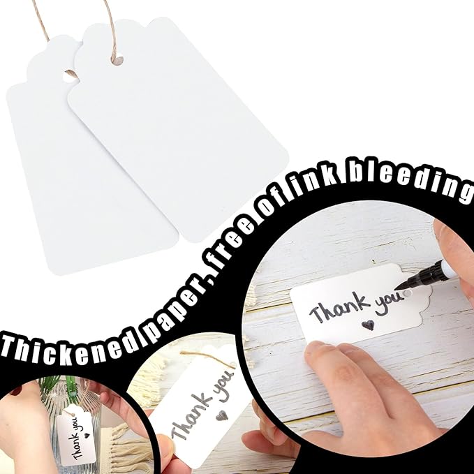 SallyFashion 300PCS Gift Tags - Image 5