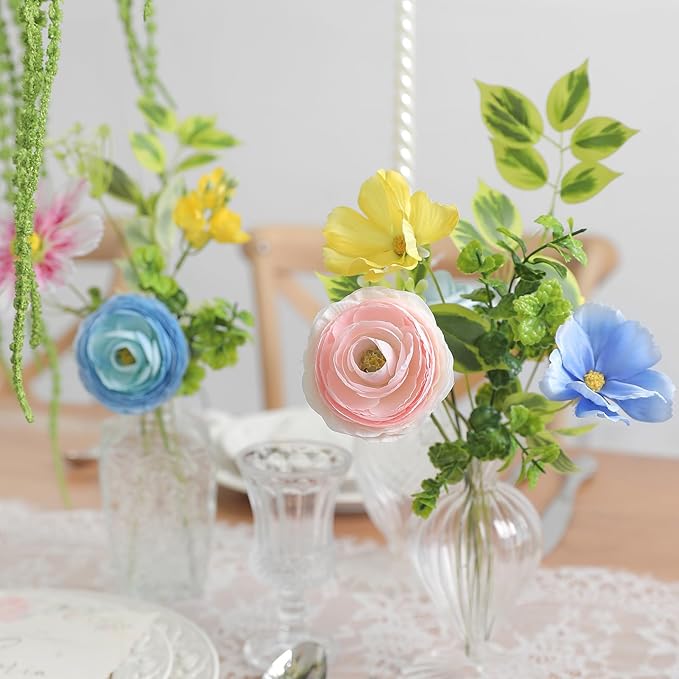 Serra Flora Artificial Flowers Combo Set Faux Flowers Bulk Flower Leaf - Image 6