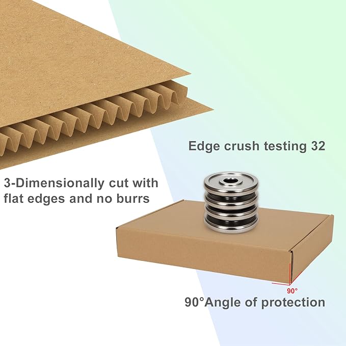 MEBRUDY 12x9x2 Inches Shipping Boxes Pack of 20, Small Corrugated Cardboard Box - Image 4