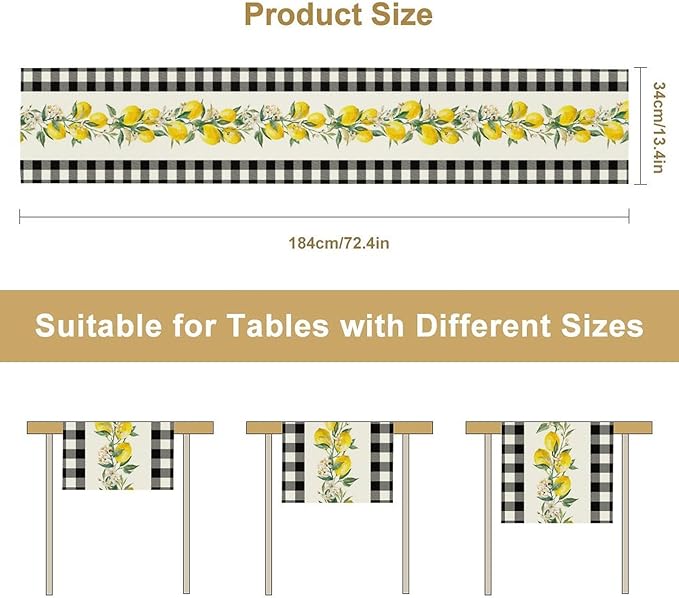 Lemon Table Runner - Image 7