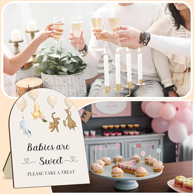 Winnie The Pooh Baby Shower Decoration Sign - Image 5