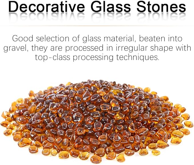 Hilitchi Glass Stones Non-Toxic Beautiful Smooth Vibrant Colors Vase Filler - Image 5