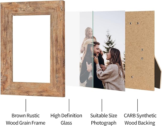 5x7 Picture Frame Set of 4 - Image 4