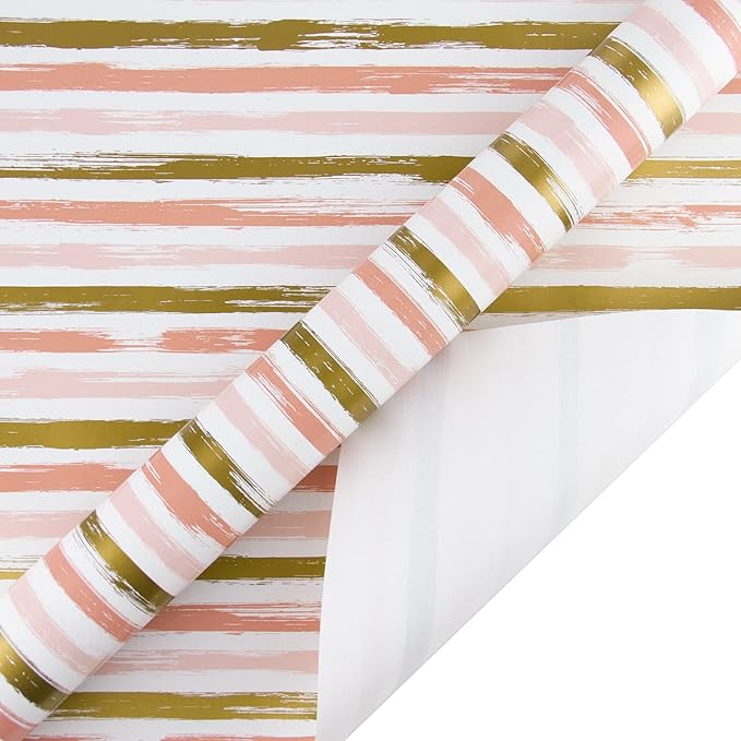 WRAPAHOLIC Reversible Pink Wrapping Paper - Image 3