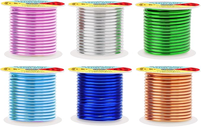 Mandala Crafts 10 Gauge Anodized Aluminum Craft Wire by MandalaCrafts