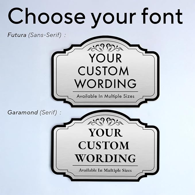 Custom Decorative Outdoor Signs, Personalized Aluminum, Customized Driveway - Image 9