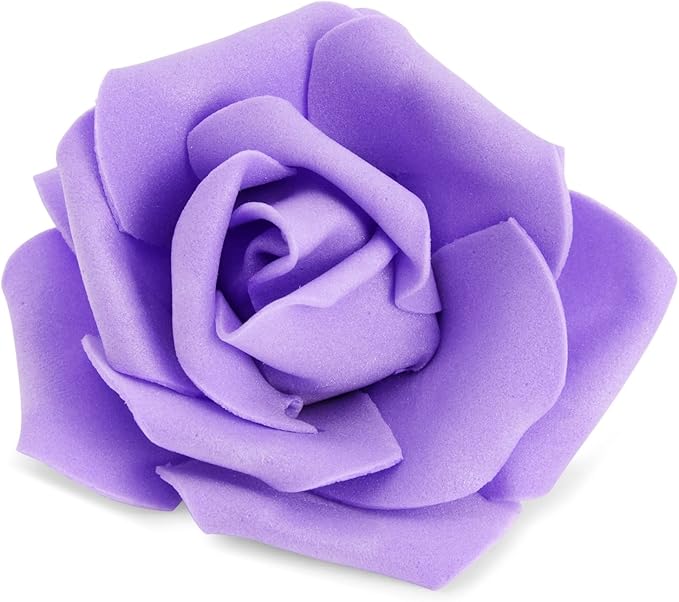 Juvale 100-Pack Purple Faux Flowers - Image 7