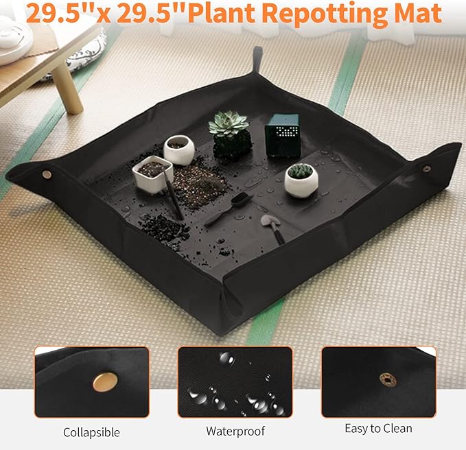 Bonsai Tree Kit, Bonsai Tool Kit Include 262 Feet Bonsai Wire, 29.5"x29.5" - Image 2