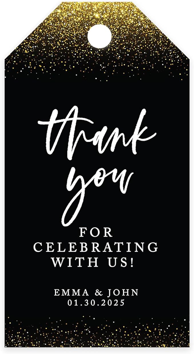 Andaz Press 100-Pack Personalized Thank You by AndazPress