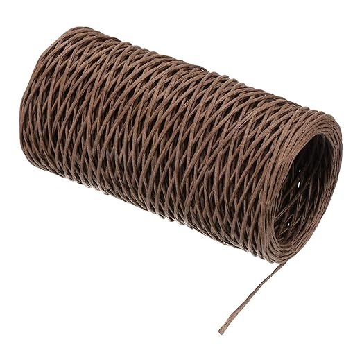 PATIKIL 164 Feet Floral Bind Wire Wrap Twine, 1mm Florist Wire Iron Wire Paper - Image 3