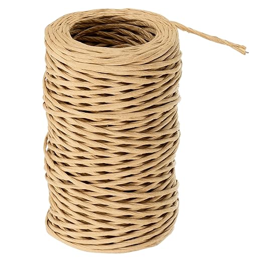 PATIKIL 164 Feet Floral Bind Wire Wrap Twine, 2mm Florist Wire Iron Wire Paper by PATIKIL