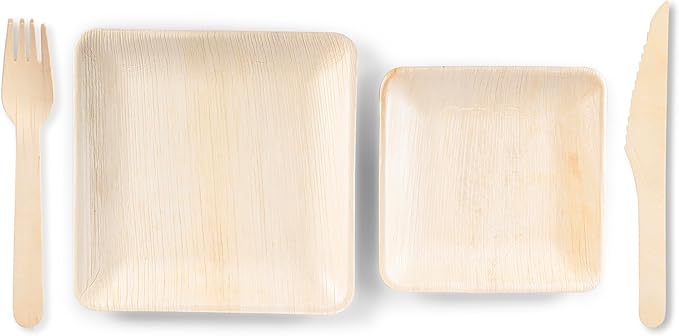 Luxe Designs Palm Leaf Plates - Image 9