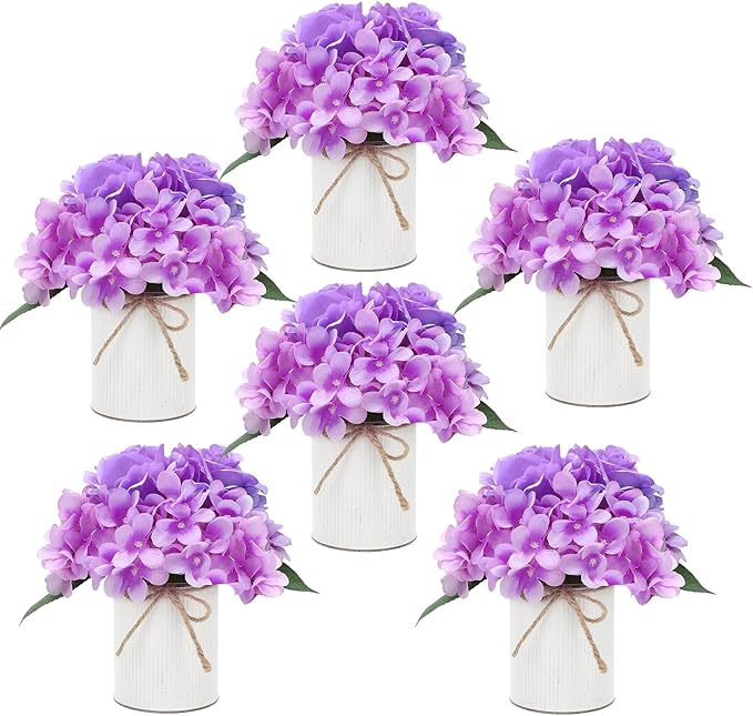 Flower Table Centerpieces by DIYDOFUN