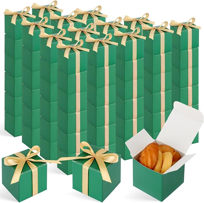 Jutom 100 Pcs Mini Favor Boxes Extra Small Candy Boxes Paper by Jutom