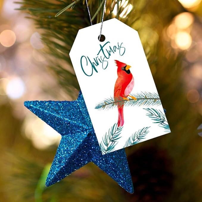 100 Pack Beautiful Christmas Gift Tags， Xmas Beautiful Gift Tags - Image 5