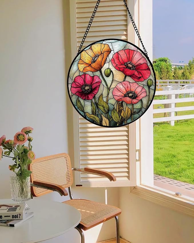 Stained Glass Window Hanging - Image 7