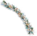 5' Coastal Shell Garland – Handcrafted Holiday Tree Wall Decor by HolidayTree