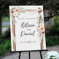 Personalized Welcome Wedding Sign by GiantBigHands