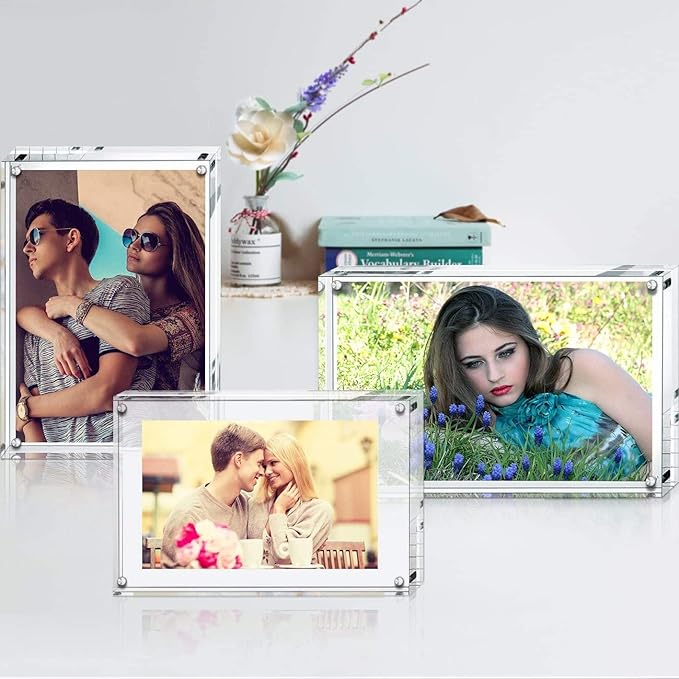 Boxalls Acrylic Photo Frame 9 x 13 cm, Double Sided Picture Frame - Image 8