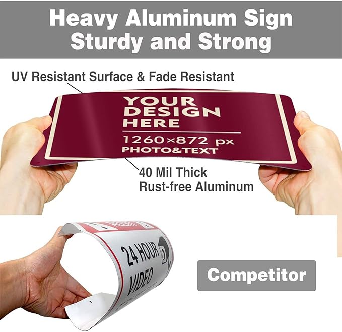 Custom Signs Outdoor Metal Sign - Image 5