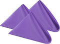 Cloth Napkins 17x17 inch Washable Polyester Dinner Napkins Soft Table Napkins by Cupuamon