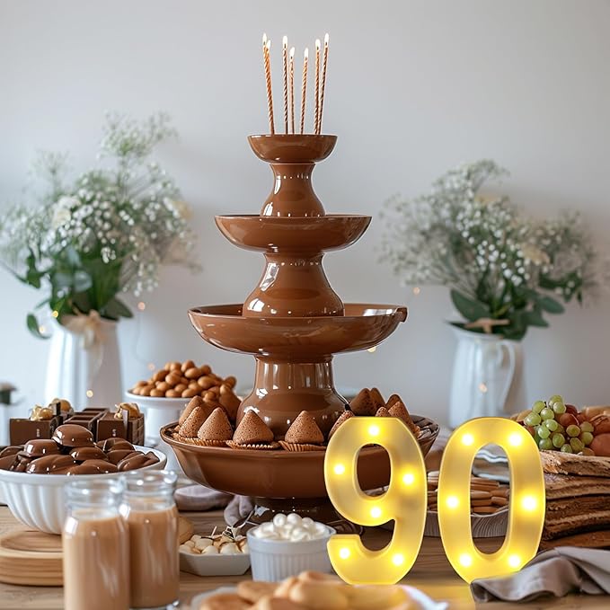 90th Birthday Decorations for Women Men, Happy 90 Birthday Decorations for - Image 4