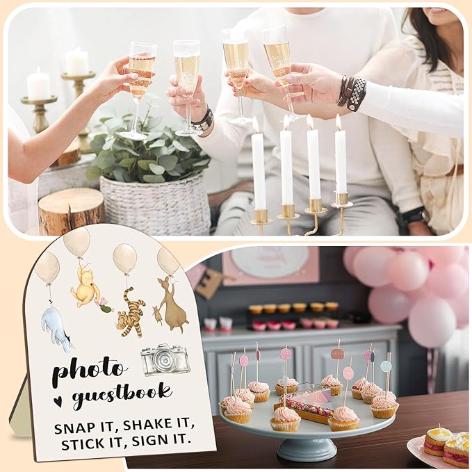 Winnie Wedding Photo Guestbook Sign - Image 5