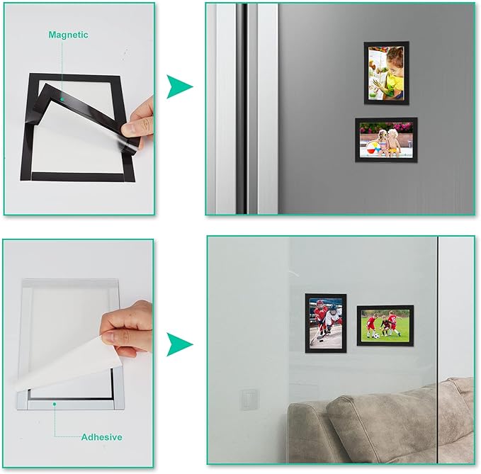 CRUGLA 5x7 Magnetic Picture Frames - Image 4