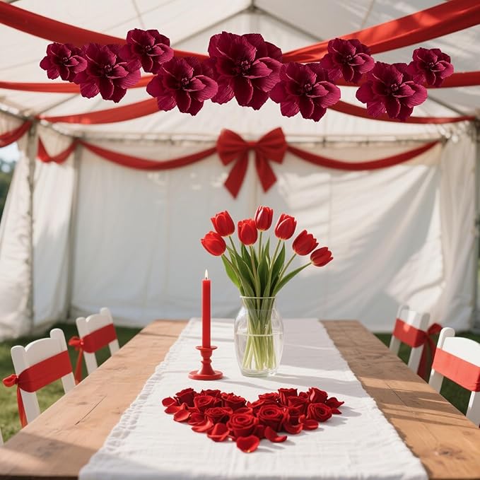 BRT Bearingshui Crepe Paper Flowers Decoration - Image 3