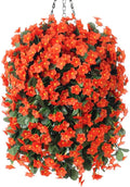 Artificial Fake Fall Hanging Flowers Plants Baskets by HyeFloraartificialflowers