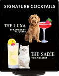 Pet Signature Drink Wedding Signs by Elation+Factory+Co.