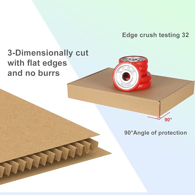 MEBRUDY 4x4x2 Inches Shipping Boxes Pack of 100, Small Corrugated Cardboard Box - Image 4