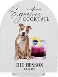 Pet Signature Drink Wedding Signs by Elation+Factory+Co.