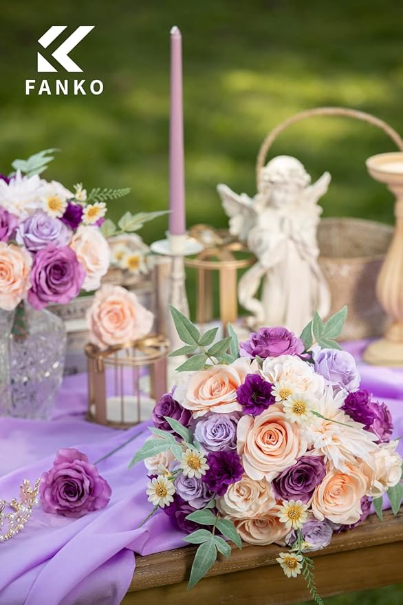 FANKO Rose Artificial Flowers Combo - Image 3