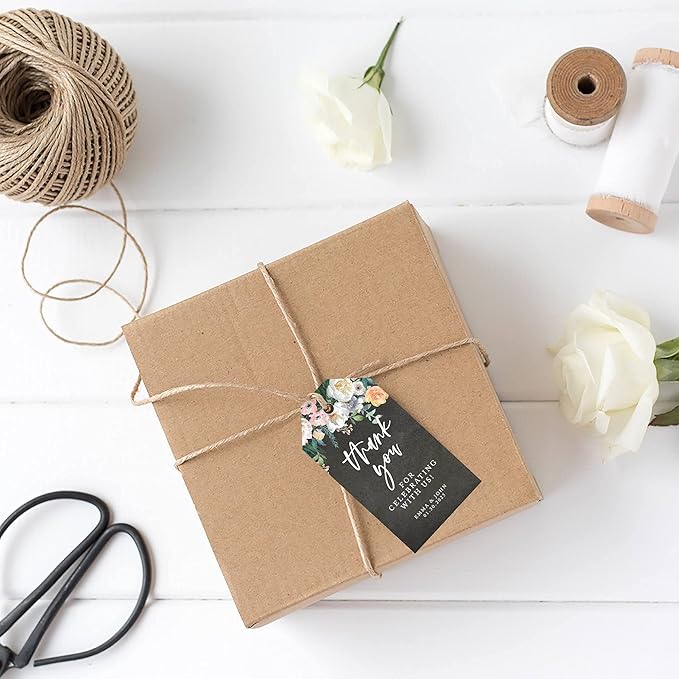Andaz Press 100-Pack Personalized Thank You Tags - Image 2