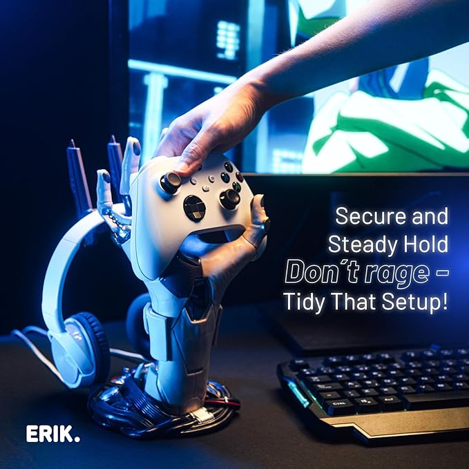 Grupo Erik Cyberpunk Gaming Controller Holder | Gaming Headset Stand | Gaming - Image 4