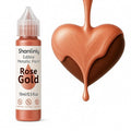 Rose Gold Metallic Edible Paint by Unknown