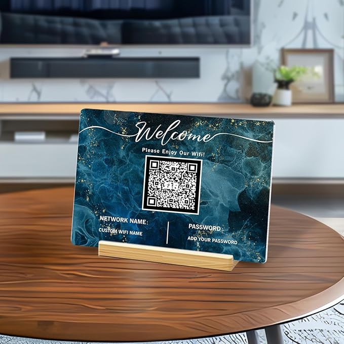 Personalized Custom Metal QR Code Sign Venmo Cashapp Scan to Pay - Image 6