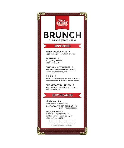 Goodsmart Restaurant Menu Covers - Image 2