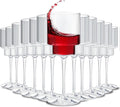 Plastic Goblets Wine Glasses - 12Oz Acrylic Wine Glasses Origami Unbreakable by Lueumxc