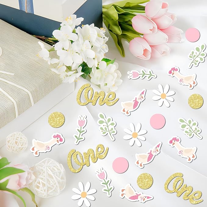 220PCS One Silly Goose Birthday Decor - Image 4