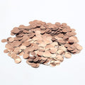 Rose Gold Foil Confetti, Round Dots Glitter Table Confetti, Sparkling by Tim%26Lin
